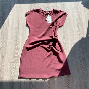 Maroon Mini Dress, Size M